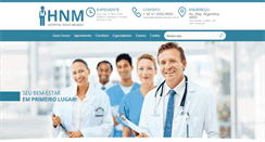 Desktop Screenshot of hospitalnovomundo.com.br
